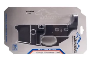 Anderson Manufacturing AM-15 Stripped Lower Receiver, Closed Trigger